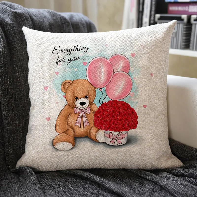 Enjoy Life Linen Pillowcase
