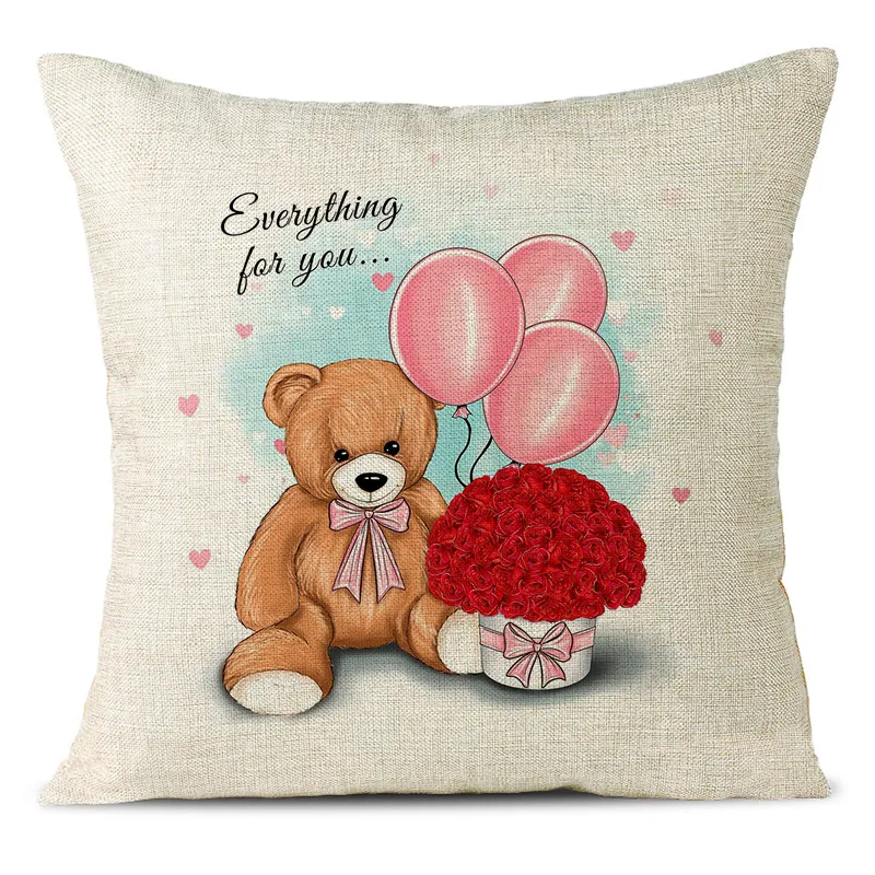 Enjoy Life Linen Pillowcase