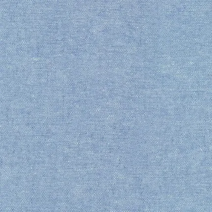 Essex yarn dyed linen - Cadet