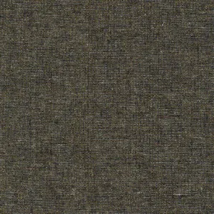 Essex yarn dyed metallic linen - black