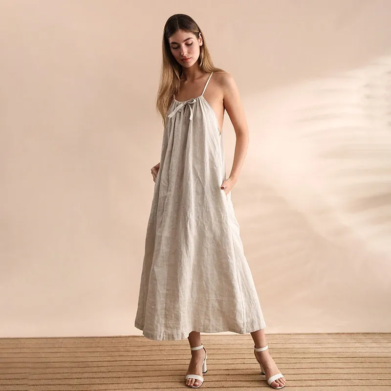 EWA LINEN DRESS