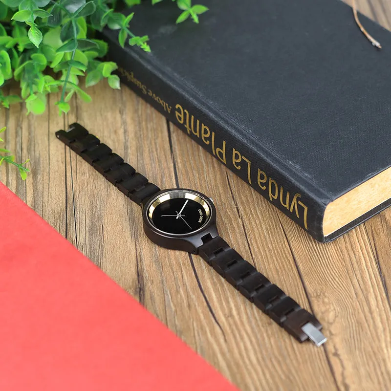Exquisite Ladies Eco Bamboo Timepiece