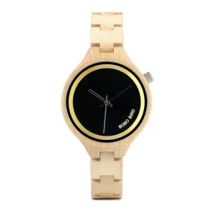 Exquisite Ladies Eco Bamboo Timepiece