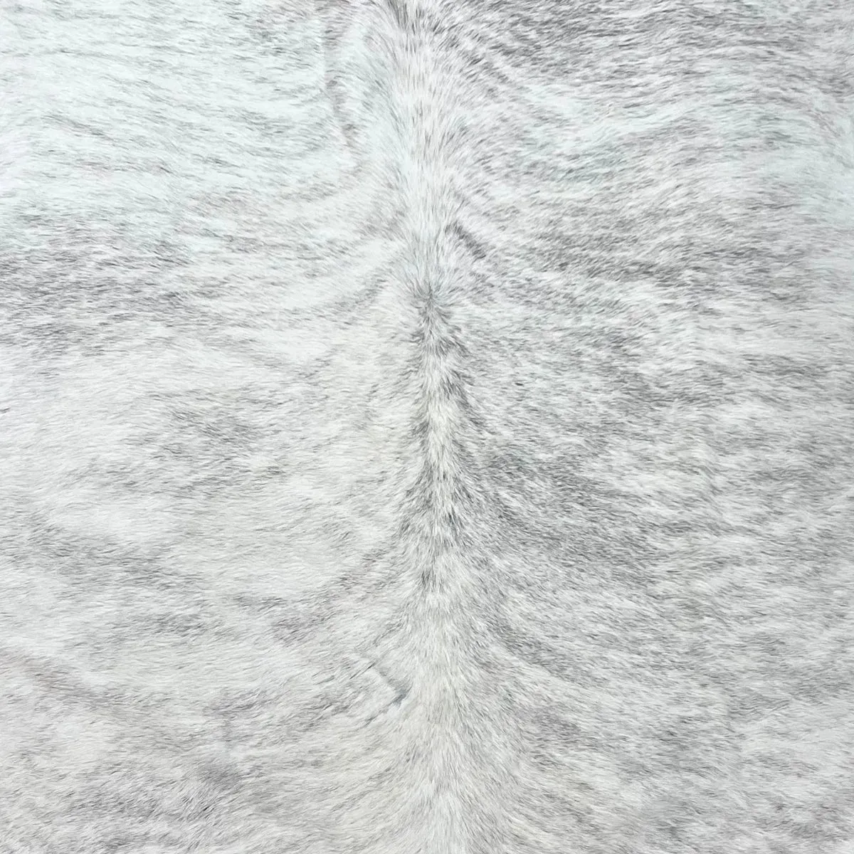 Extra Large Gray Brindle Cowhide Rug Size 6.6 x 7.9 ft---4992