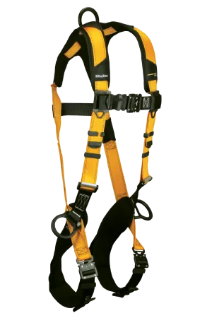 FallTech 7023BQC Journeyman Flex® Aluminum 3D Standard Non-belted Full Body Harness (each)