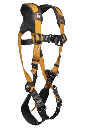 FallTech 7080BFD Advanced ComforTech® Gel 2D Climbing Non-belted Full Body Harness, Tongue Buckle Leg Adjustment (each)