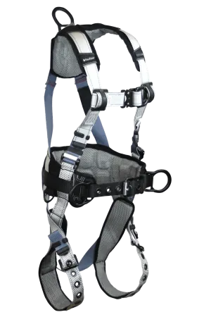 FallTech 7088BFD FlowTech LTE® 4D Construction Climbing Full Body Harness, Tongue Buckle Leg Adjustment (each)