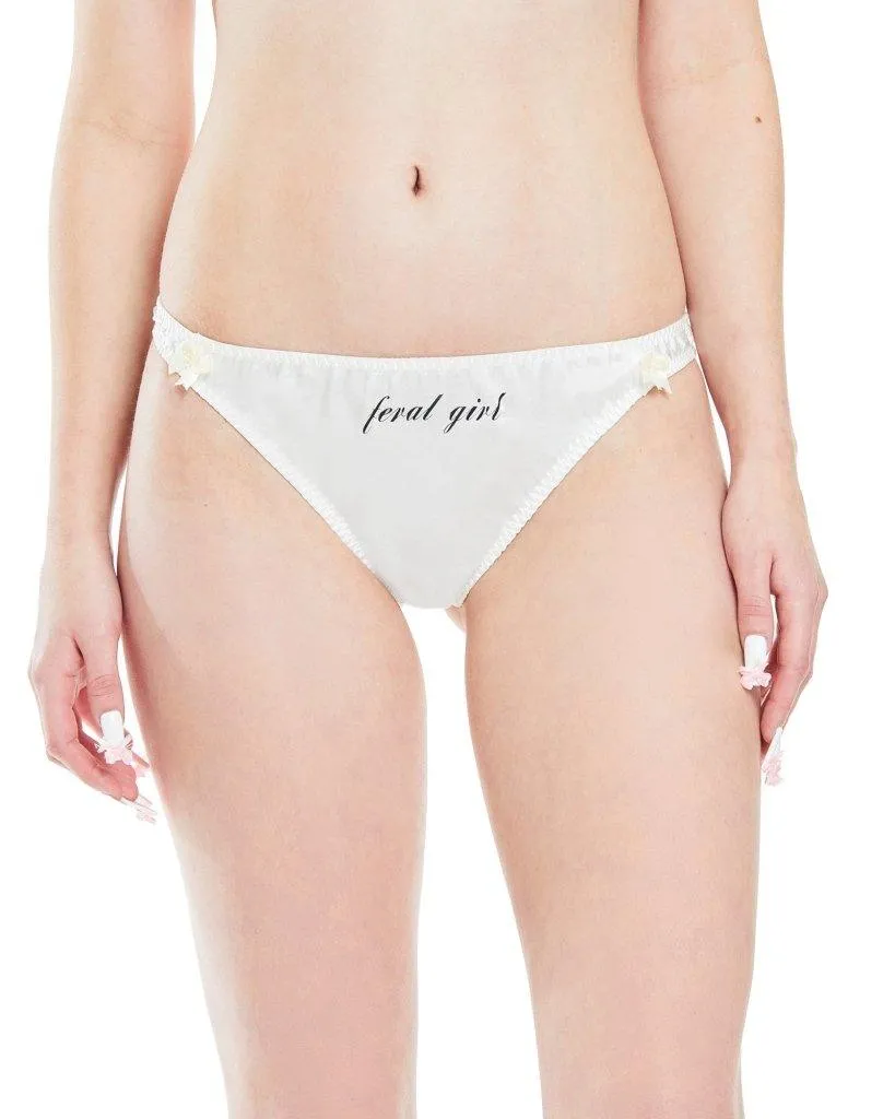 Feral Girl Silk Panties