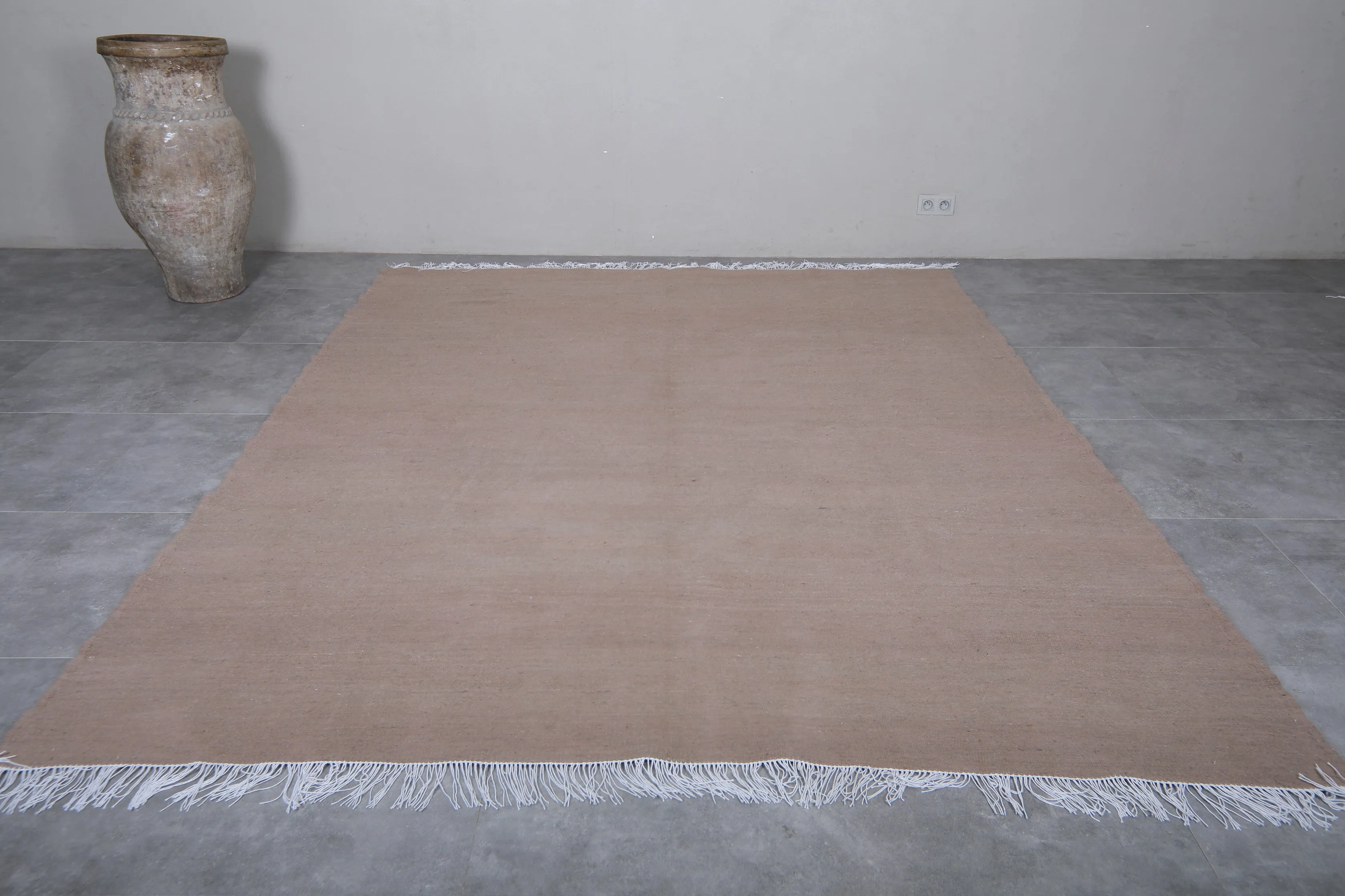 Flat woven berber rug - Handmade custom moroccan rug