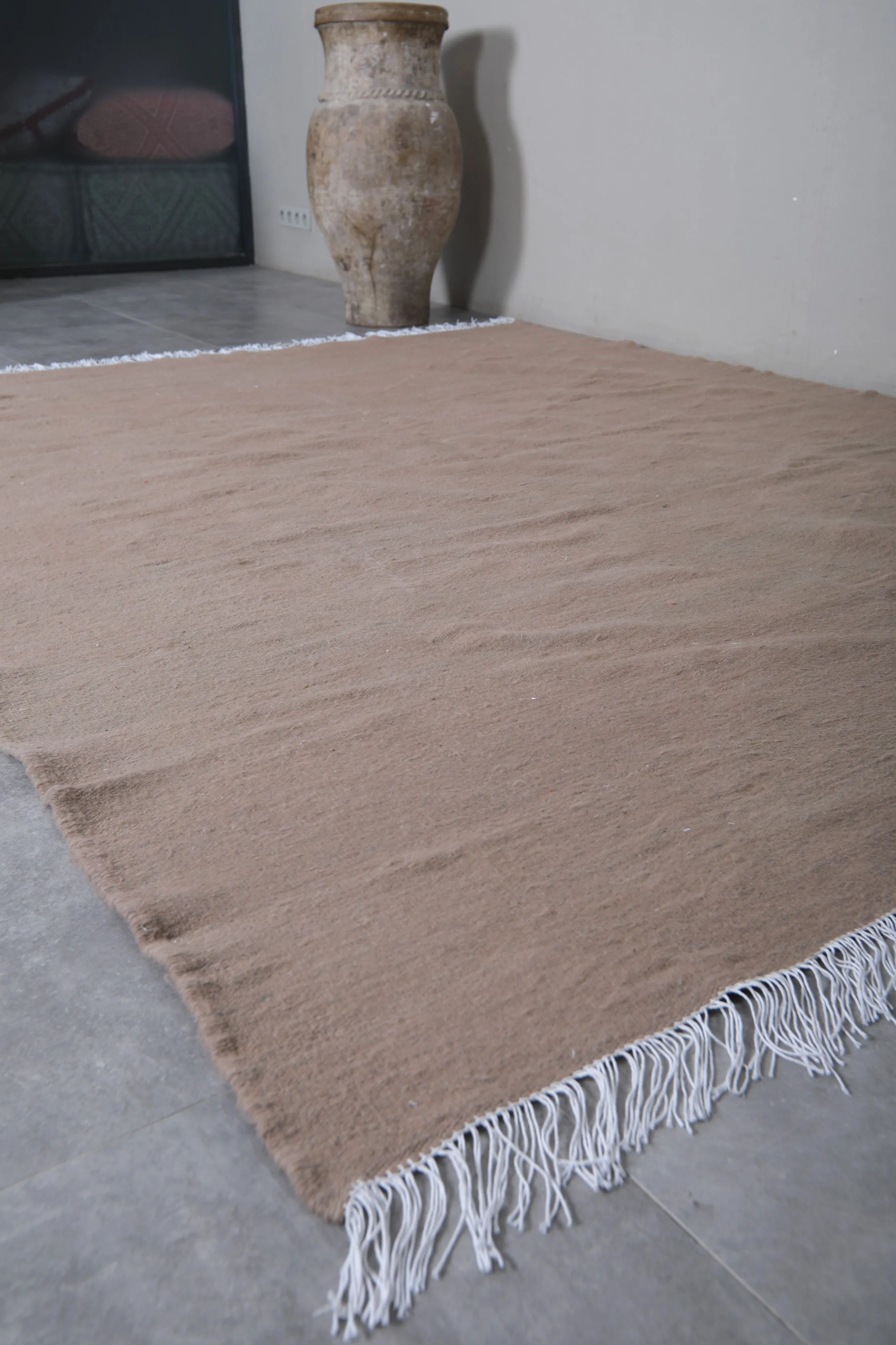 Flat woven berber rug - Handmade custom moroccan rug