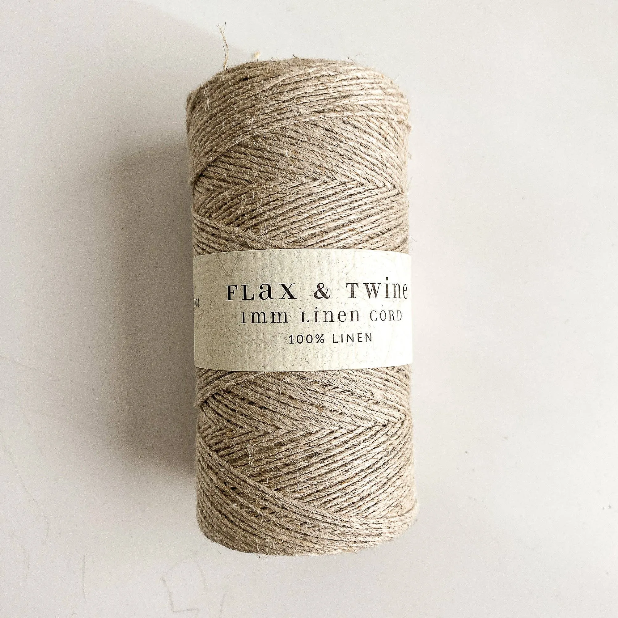 Flax & Twine Linen Cord: 2mm