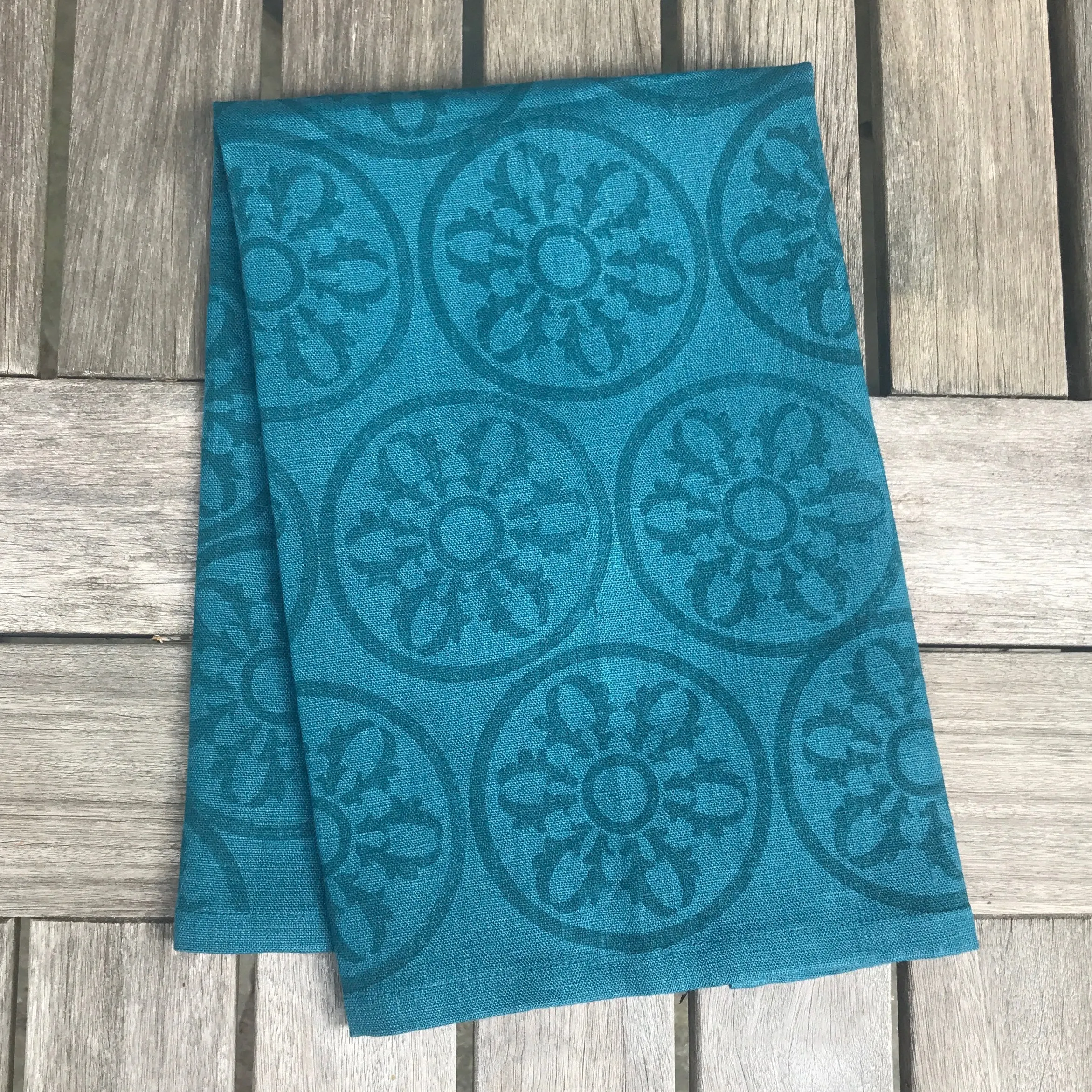 Florentine Rose Tea Towel