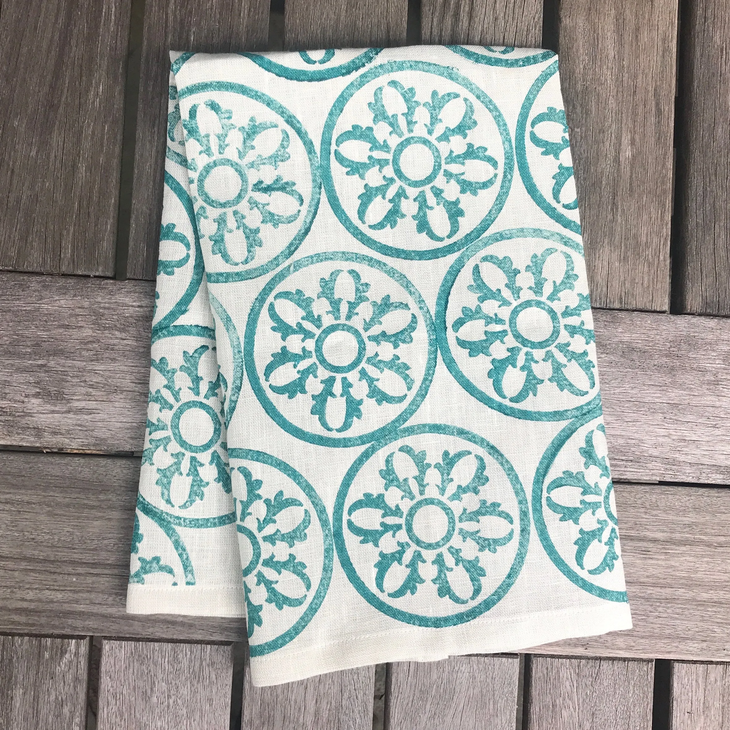 Florentine Rose Tea Towel