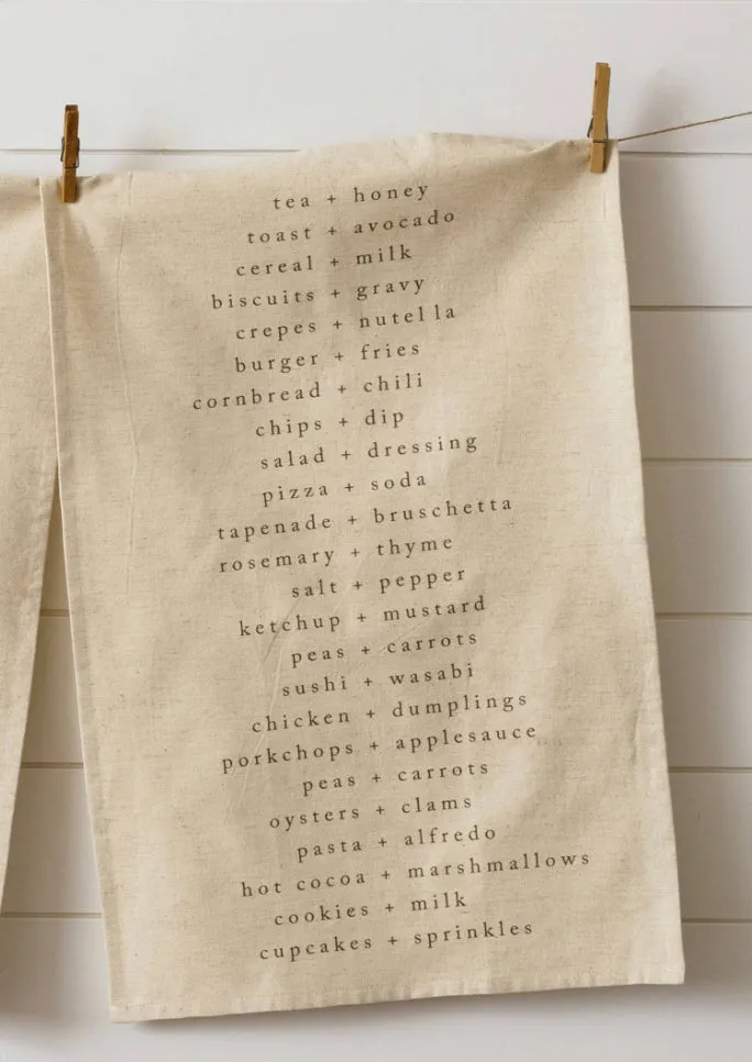 Food Tea Towels
