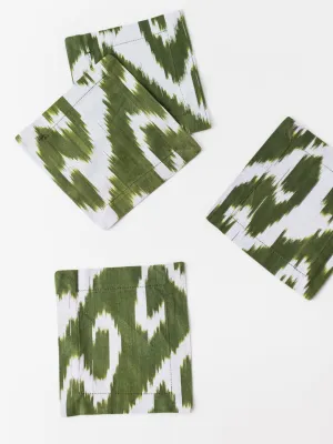 Forest Ikat Cocktail Napkin Set