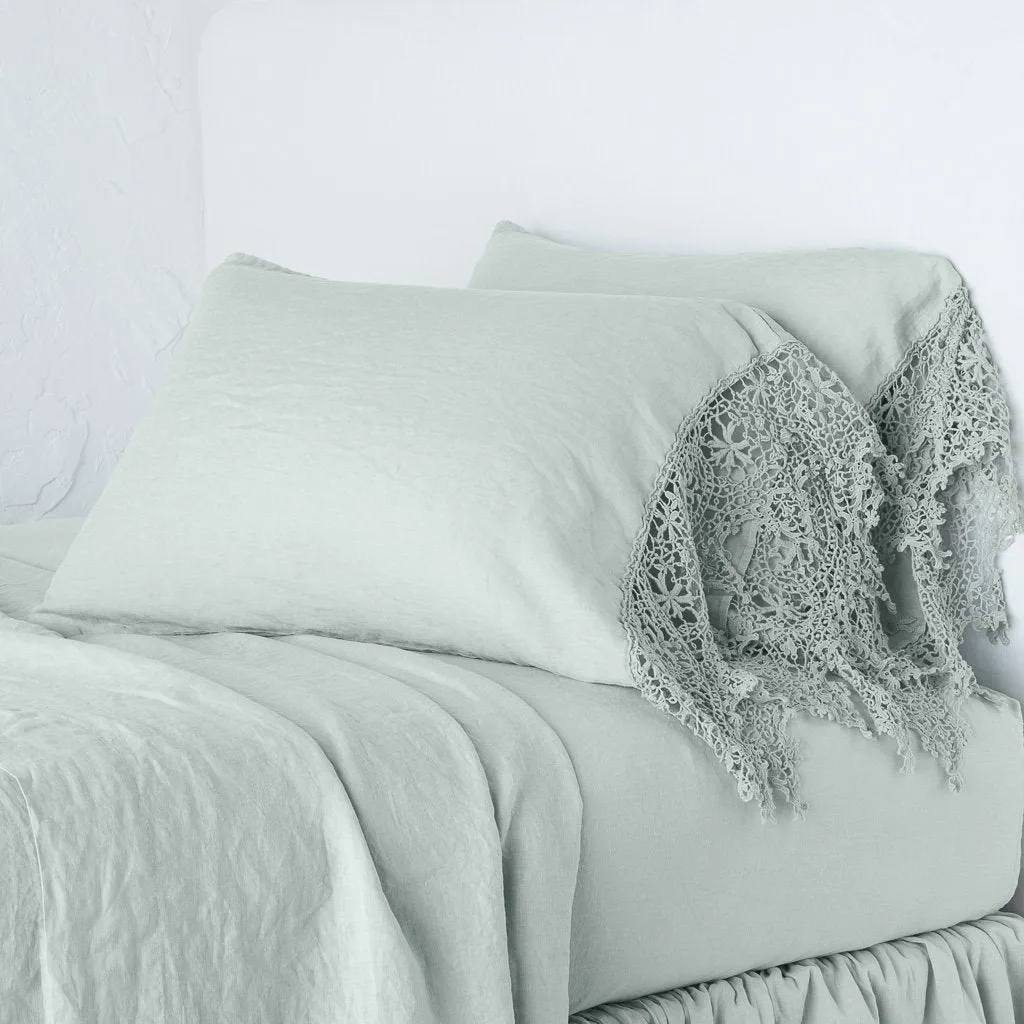 Frida Pillowcase - Eucalyptus - Standard