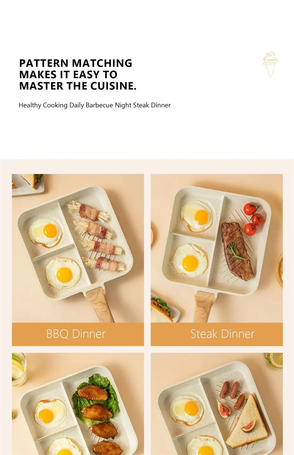 Frying Pot Thickened Omelet Pan