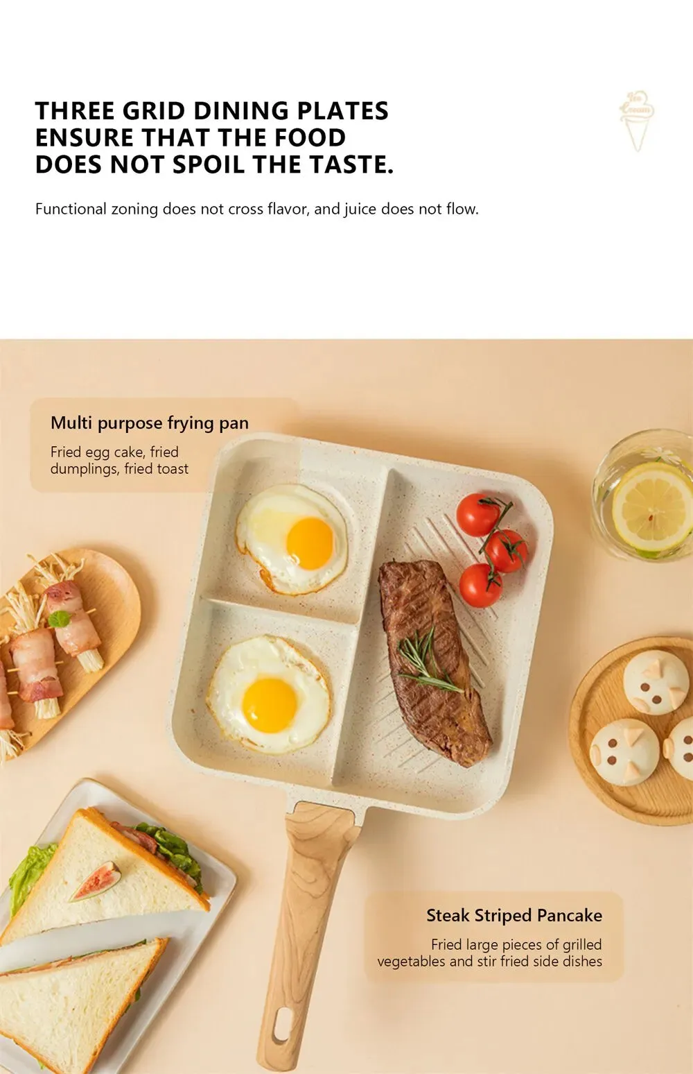 Frying Pot Thickened Omelet Pan