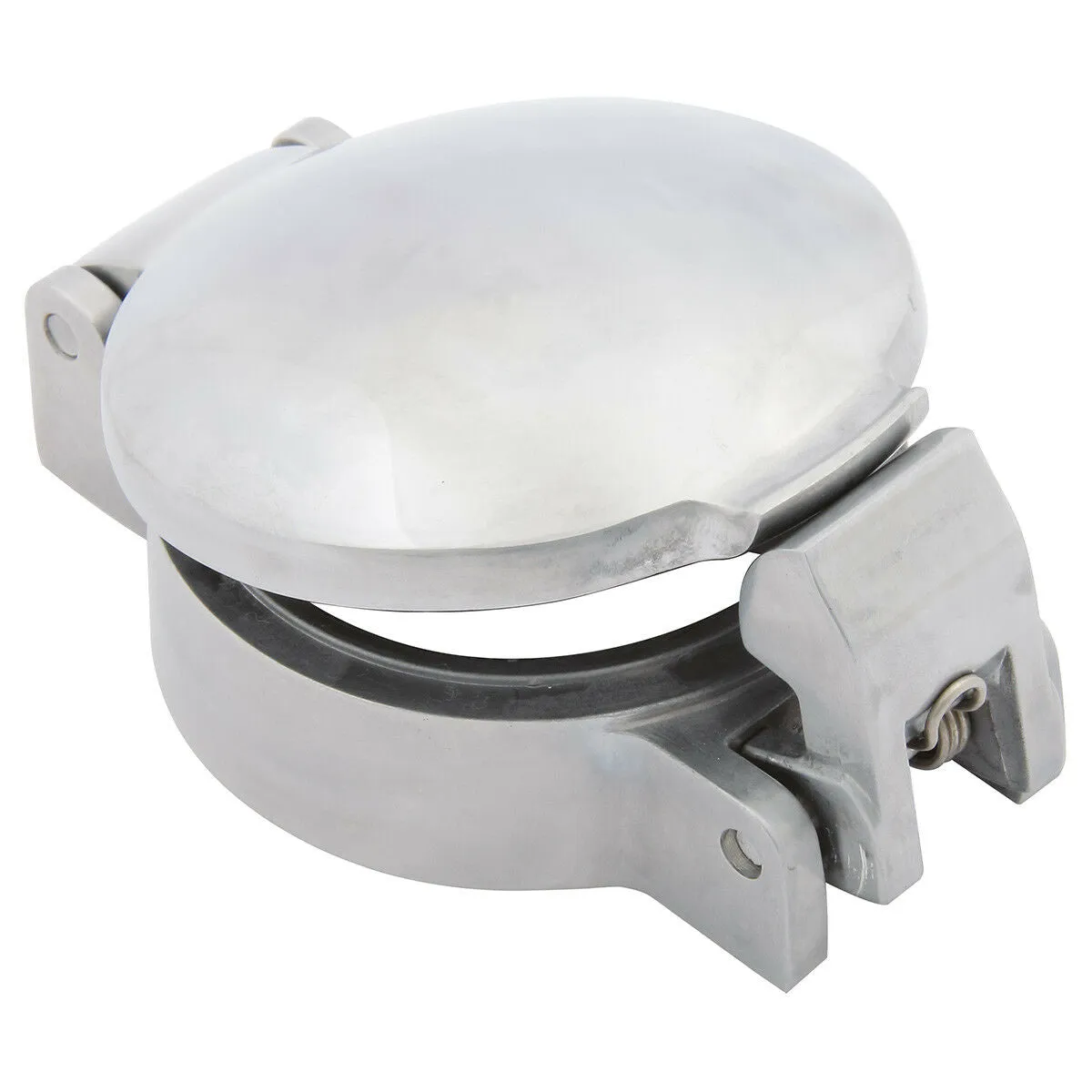FUEL CAP COVER, ASTON STYLE, ALUMINIUM, SMALL, 75mm