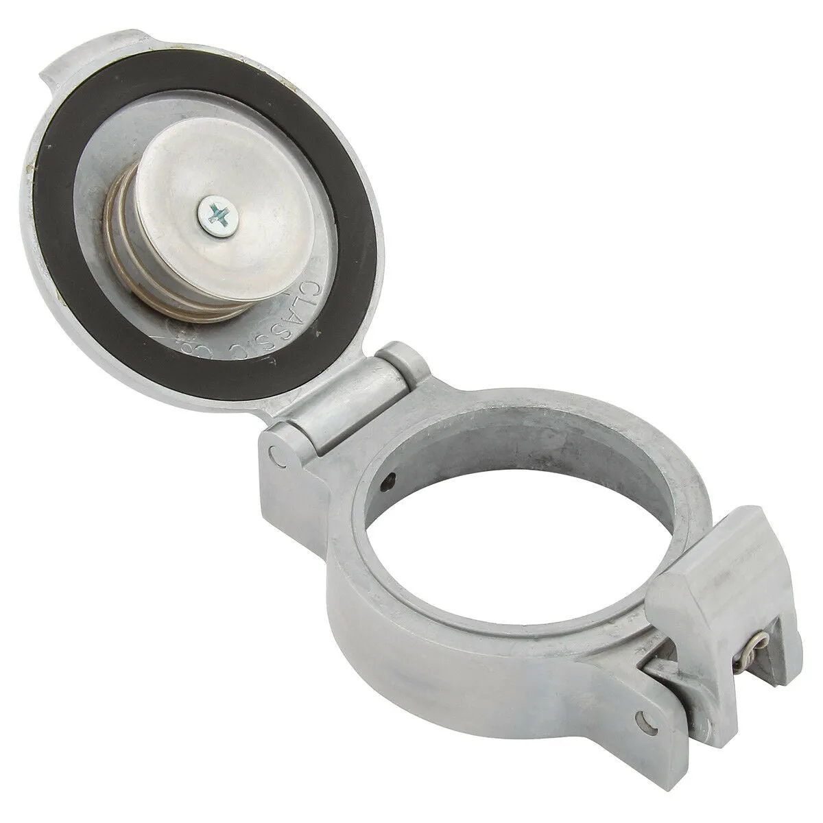 FUEL CAP COVER, ASTON STYLE, ALUMINIUM, SMALL, 75mm