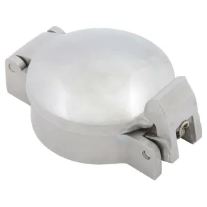 FUEL CAP COVER, ASTON STYLE, ALUMINIUM, SMALL, 75mm