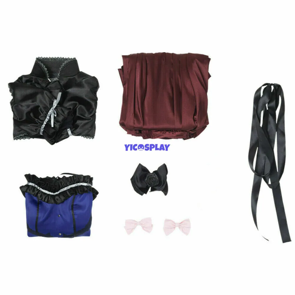 Game Final Fantasy Vii Remake Cloud Strife Women Dress Outfit Cosplay Costume