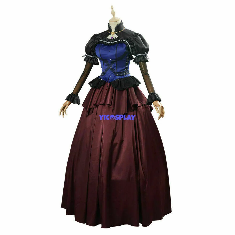 Game Final Fantasy Vii Remake Cloud Strife Women Dress Outfit Cosplay Costume