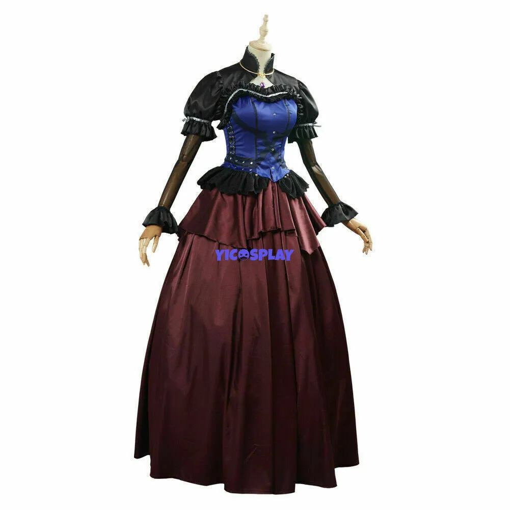 Game Final Fantasy Vii Remake Cloud Strife Women Dress Outfit Cosplay Costume