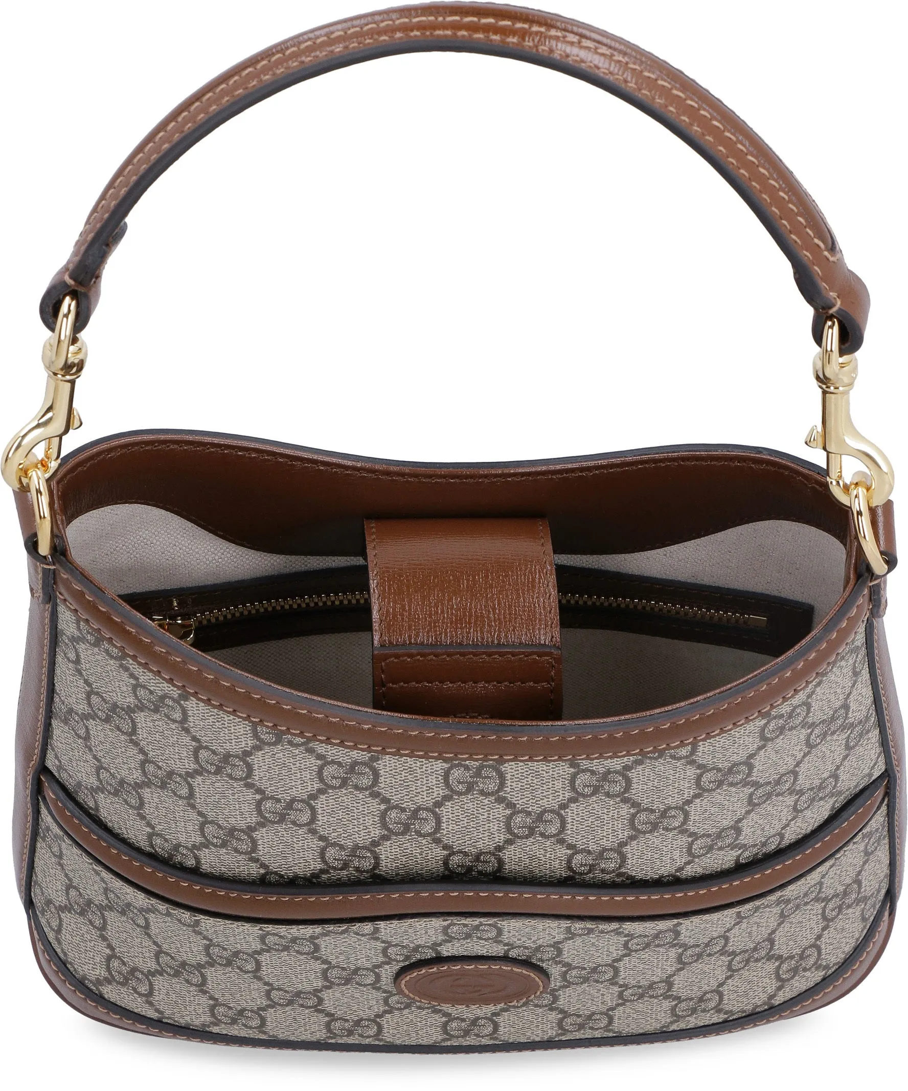 GG supreme fabric shoulder bag
