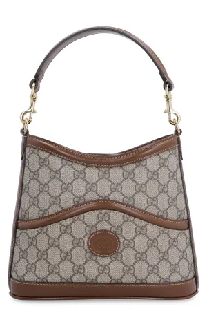 GG supreme fabric shoulder bag