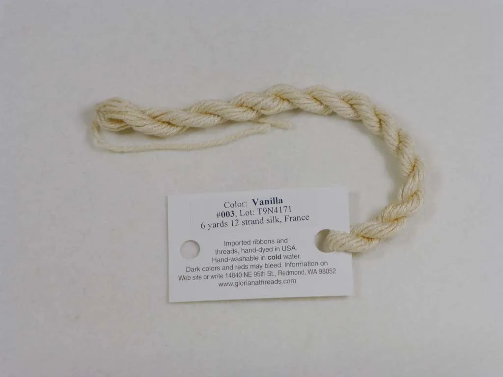 Gloriana Silk Floss 003 Vanilla