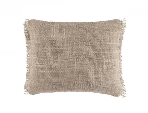 Griffin Linen Decorative Pillow - Stone