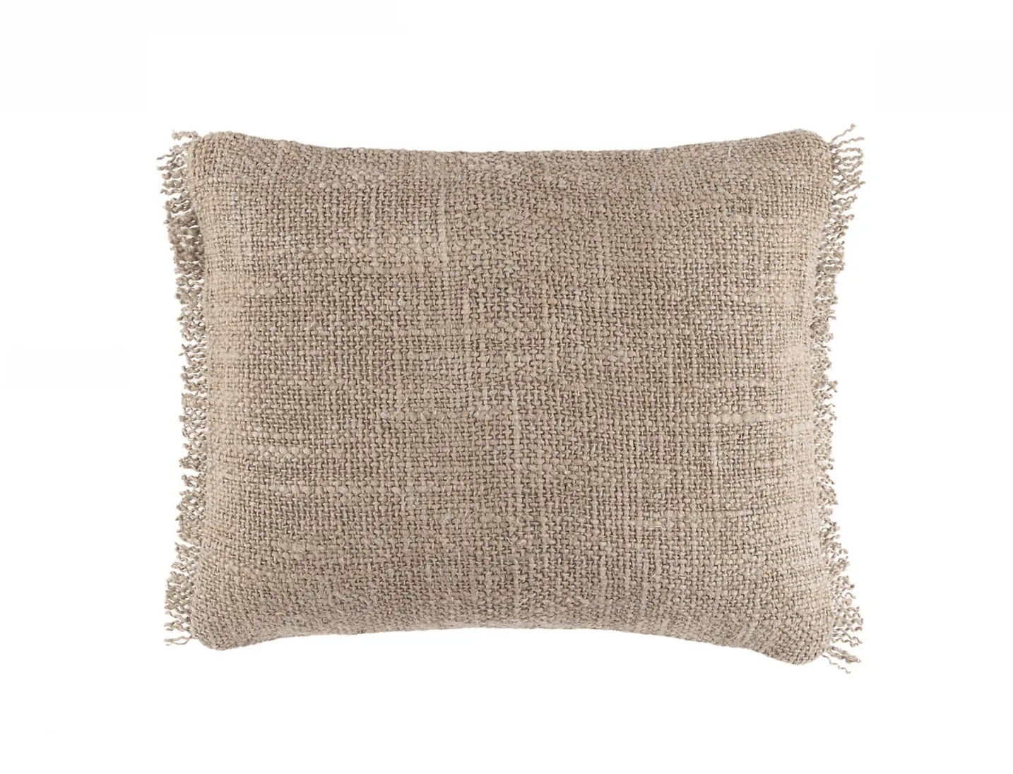 Griffin Linen Decorative Pillow - Stone