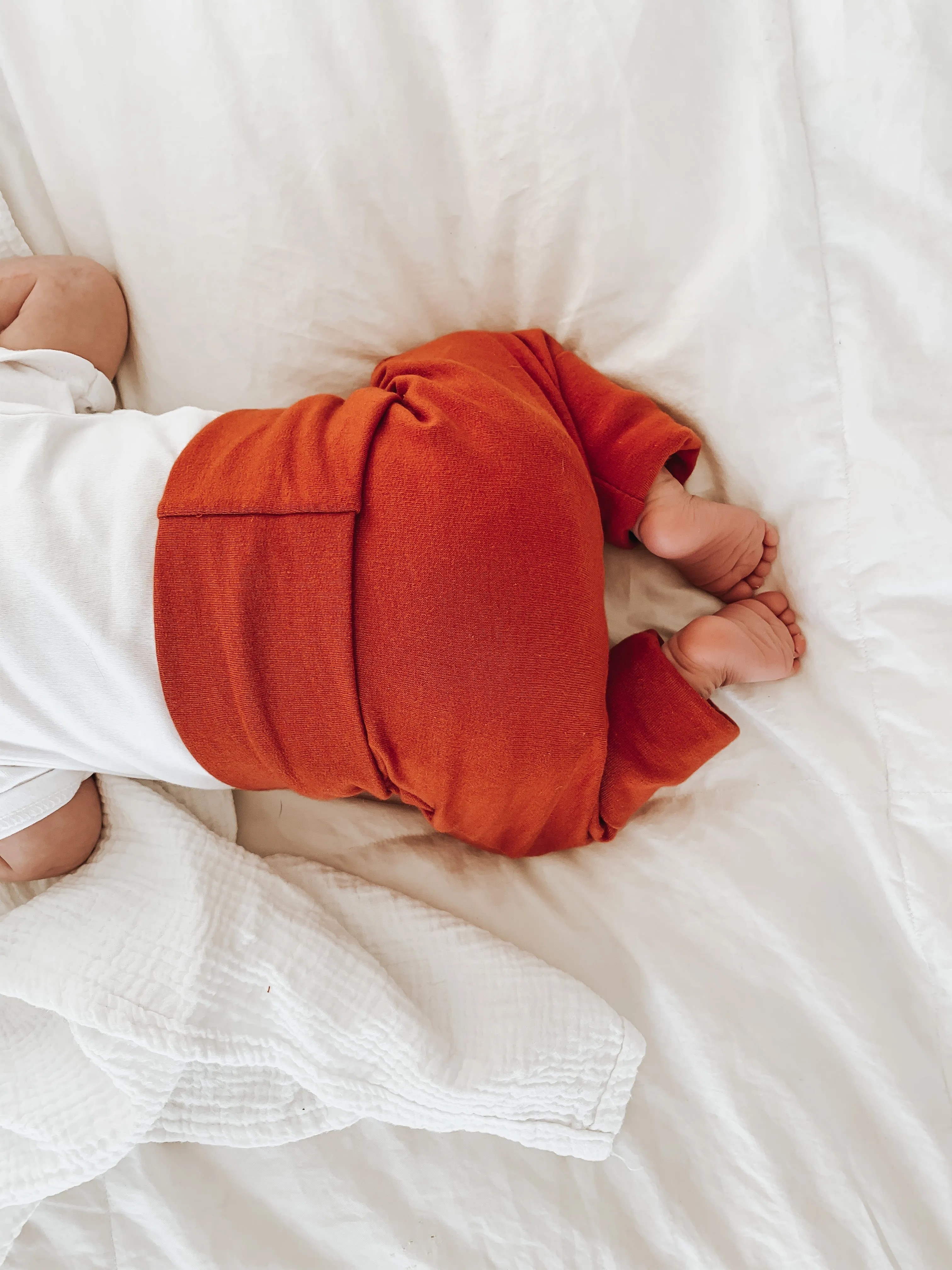 Grow With Me Pants | Groovy Orange
