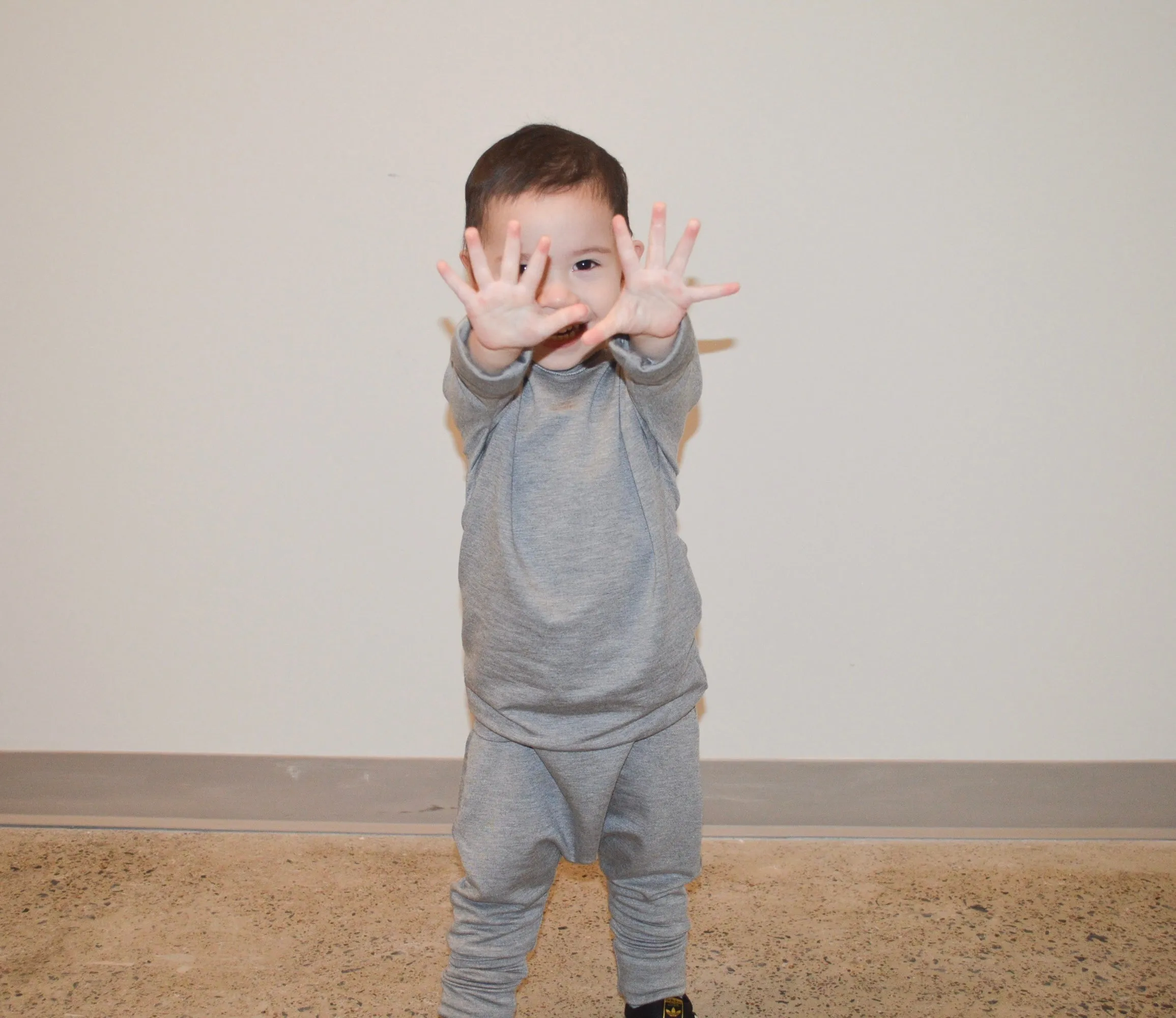 Grow With Me Sweater | Grey Cloud (6-8 years)