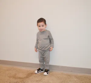 Grow With Me Sweater | Grey Cloud (6-8 years)