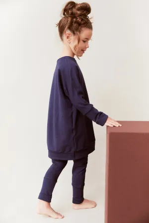 Grow With Me Sweater | Navy