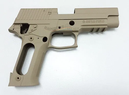Guarder Aluminum Slide & Frame for Marui P226 Rail (2010 New Ver, TAN)