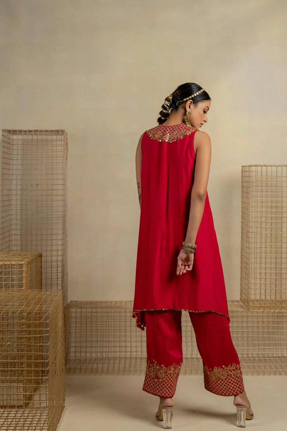 Gulal Embroidered Kurta With Pants