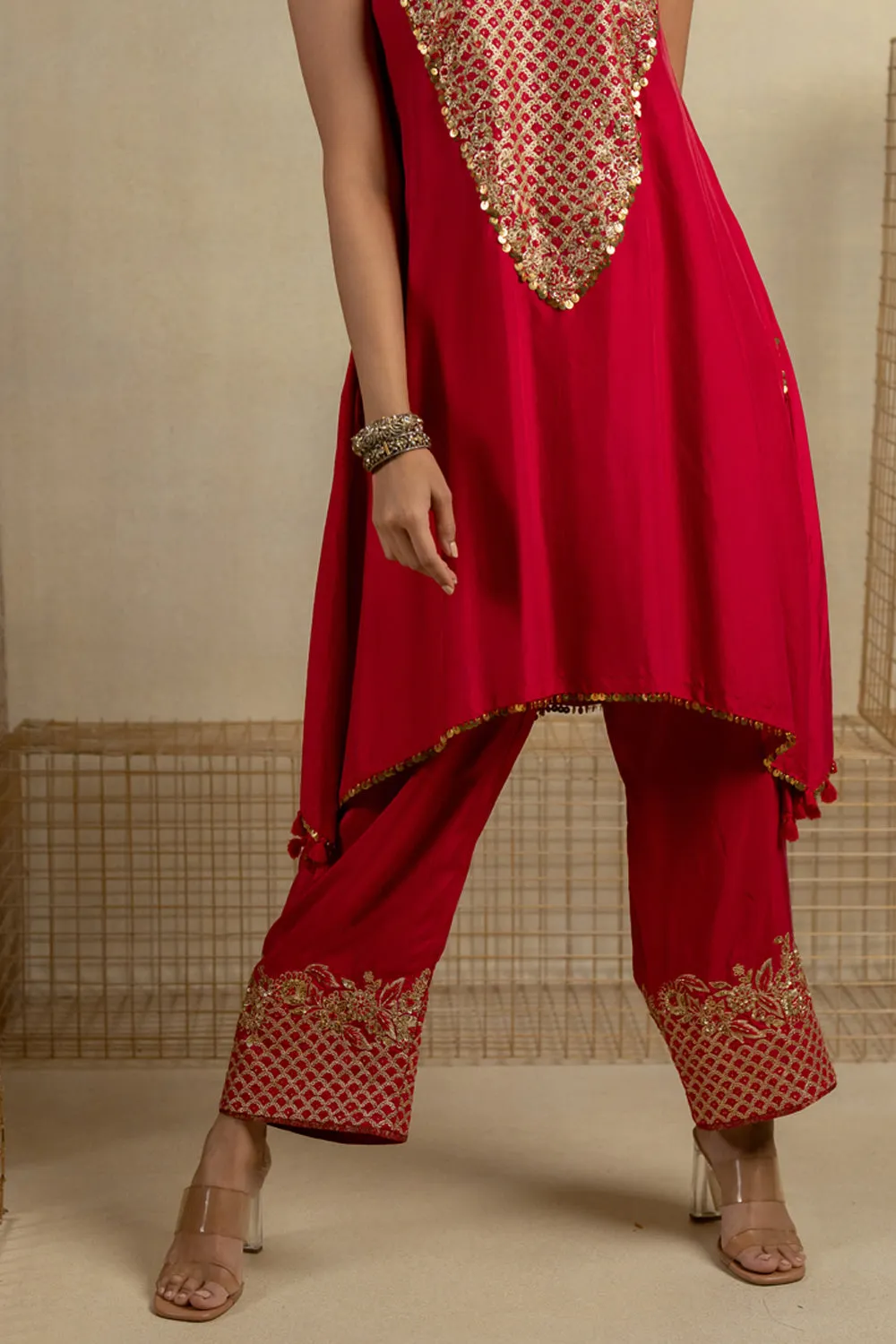 Gulal Embroidered Kurta With Pants