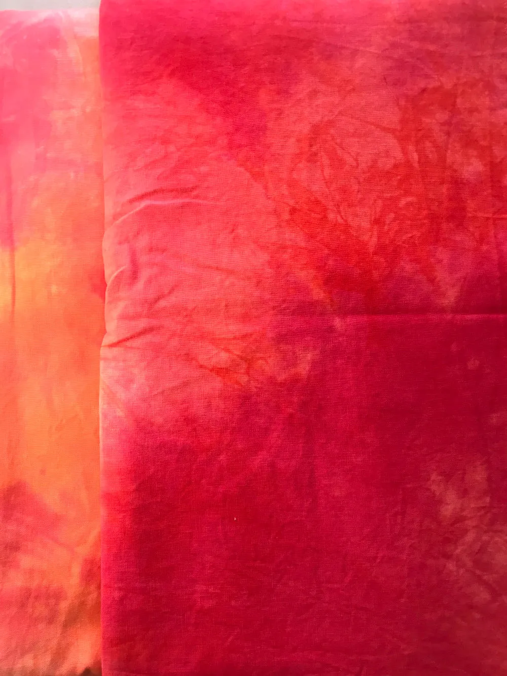 Hand Dyed Linen Fat Quarters