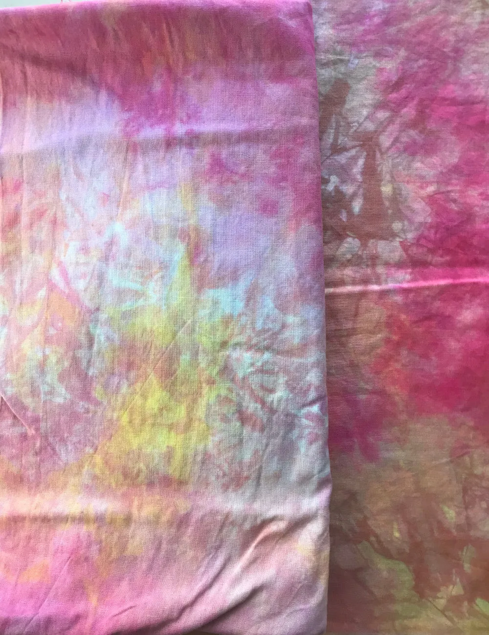 Hand Dyed Linen Fat Quarters