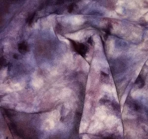 Hand-Dyed Wool Fat Quarter "Berry Stain"