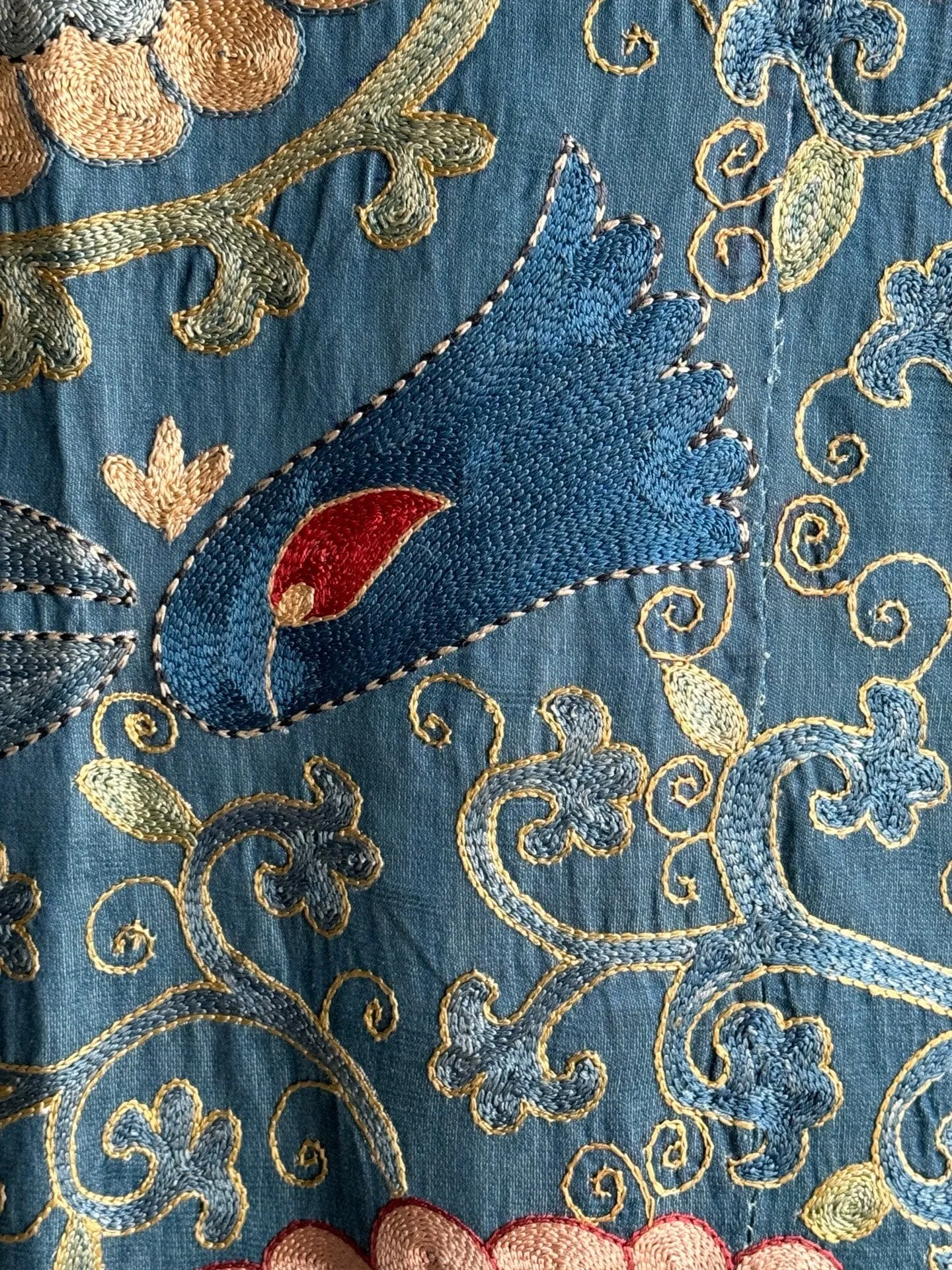 Hand Stitched Suzani (CSSU082424 | 63 x 80")