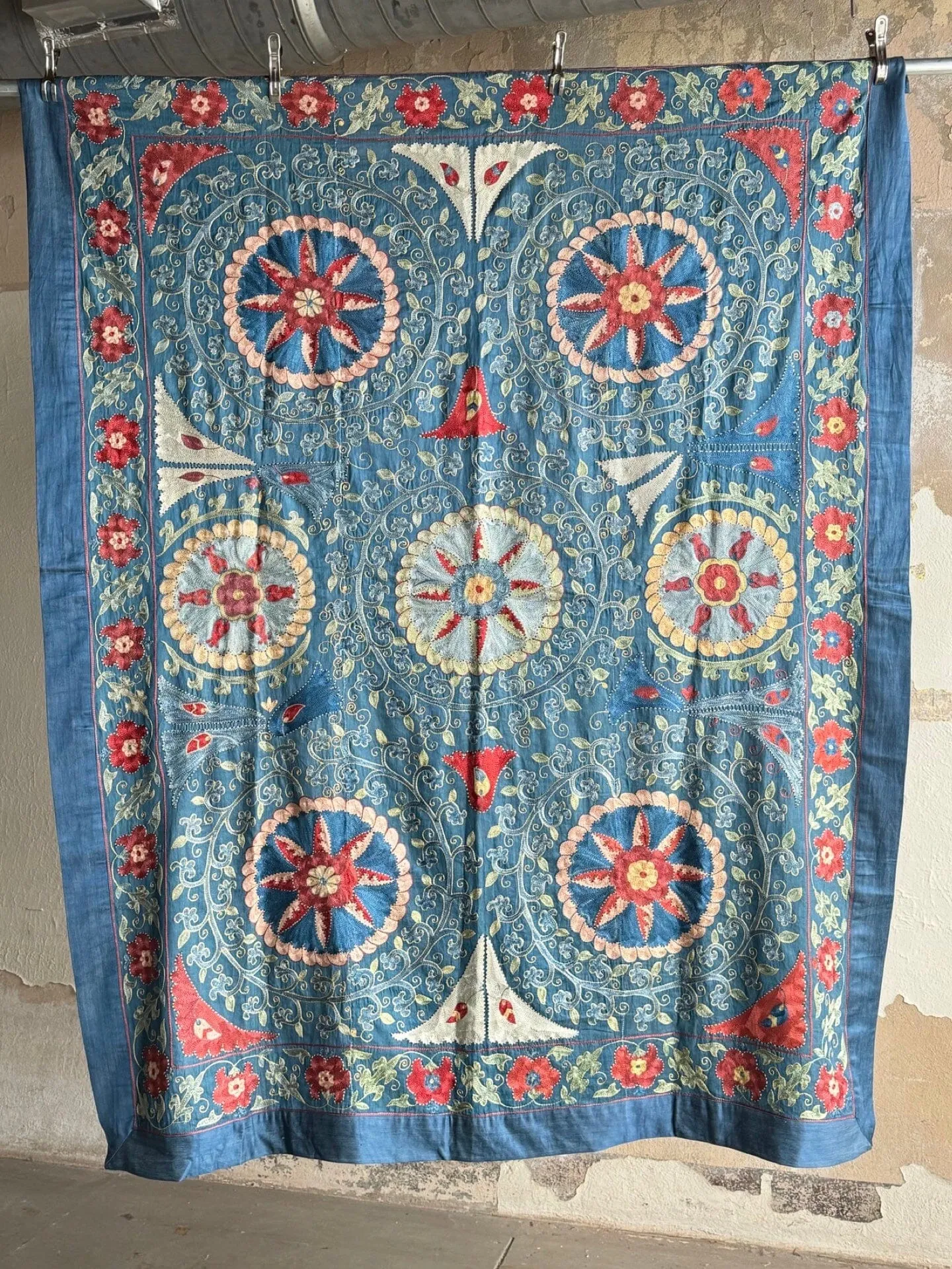 Hand Stitched Suzani (CSSU082424 | 63 x 80")