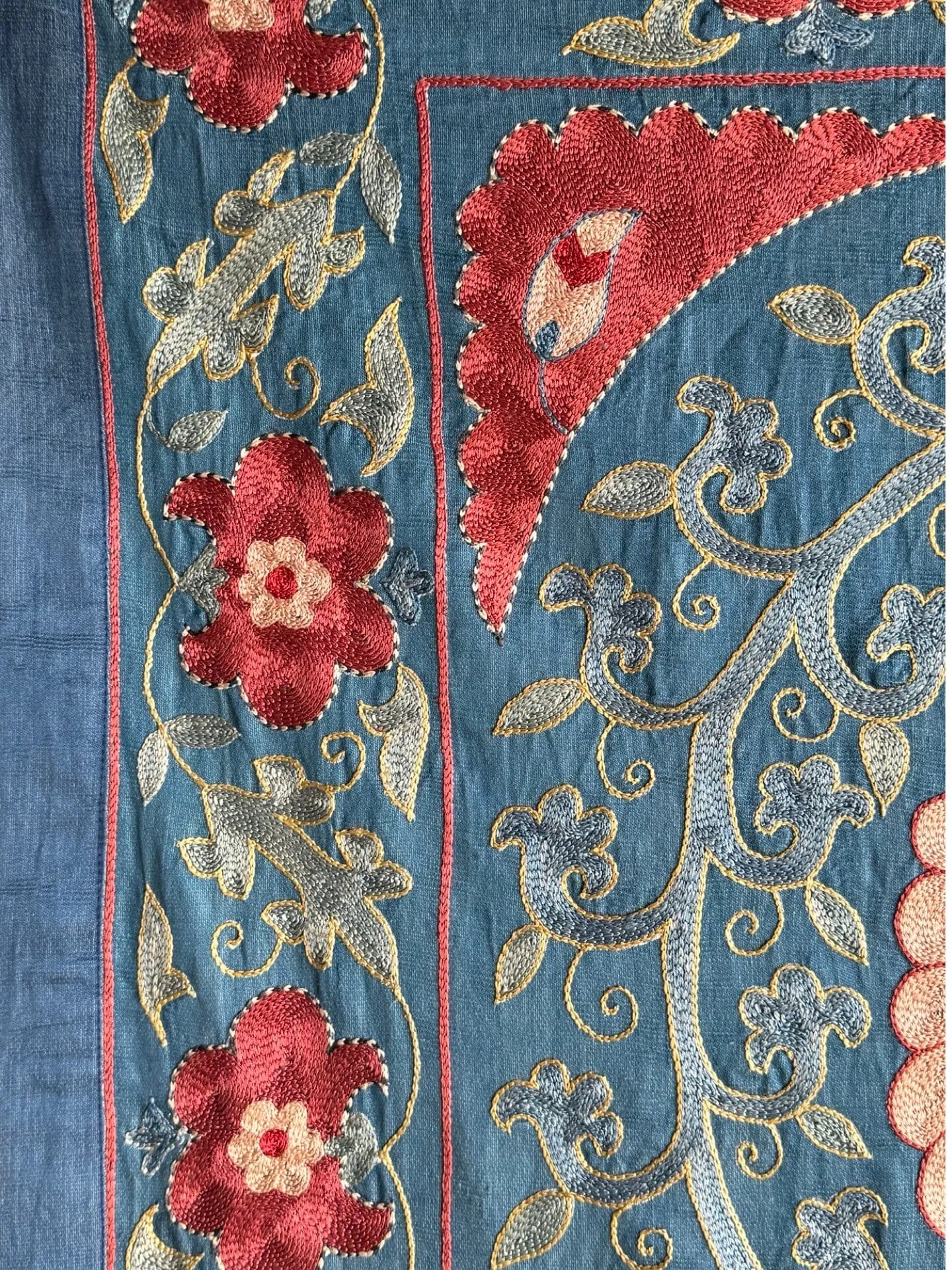 Hand Stitched Suzani (CSSU082424 | 63 x 80")