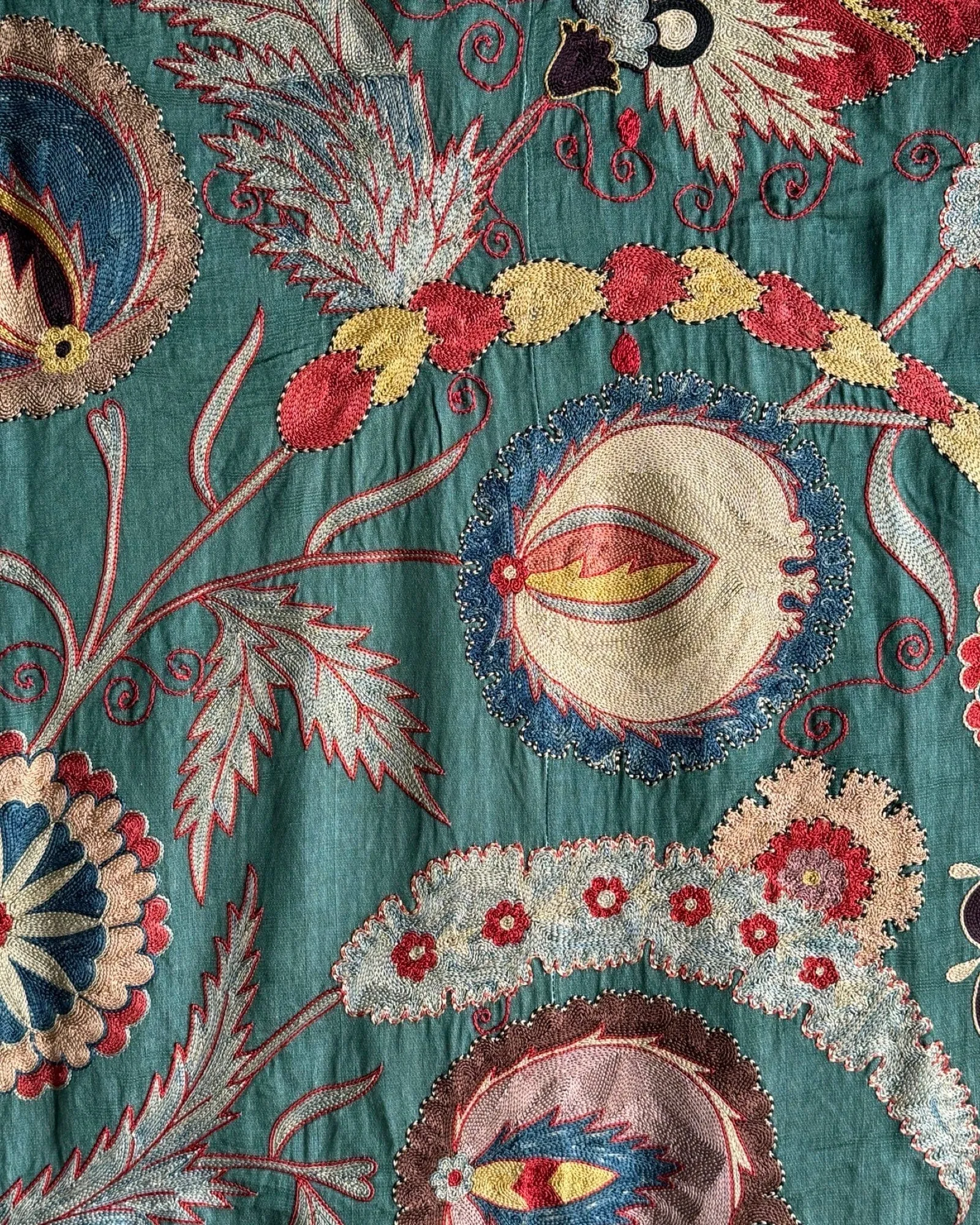 Hand Stitched Suzani (CSSU082624 | 63 x 86")