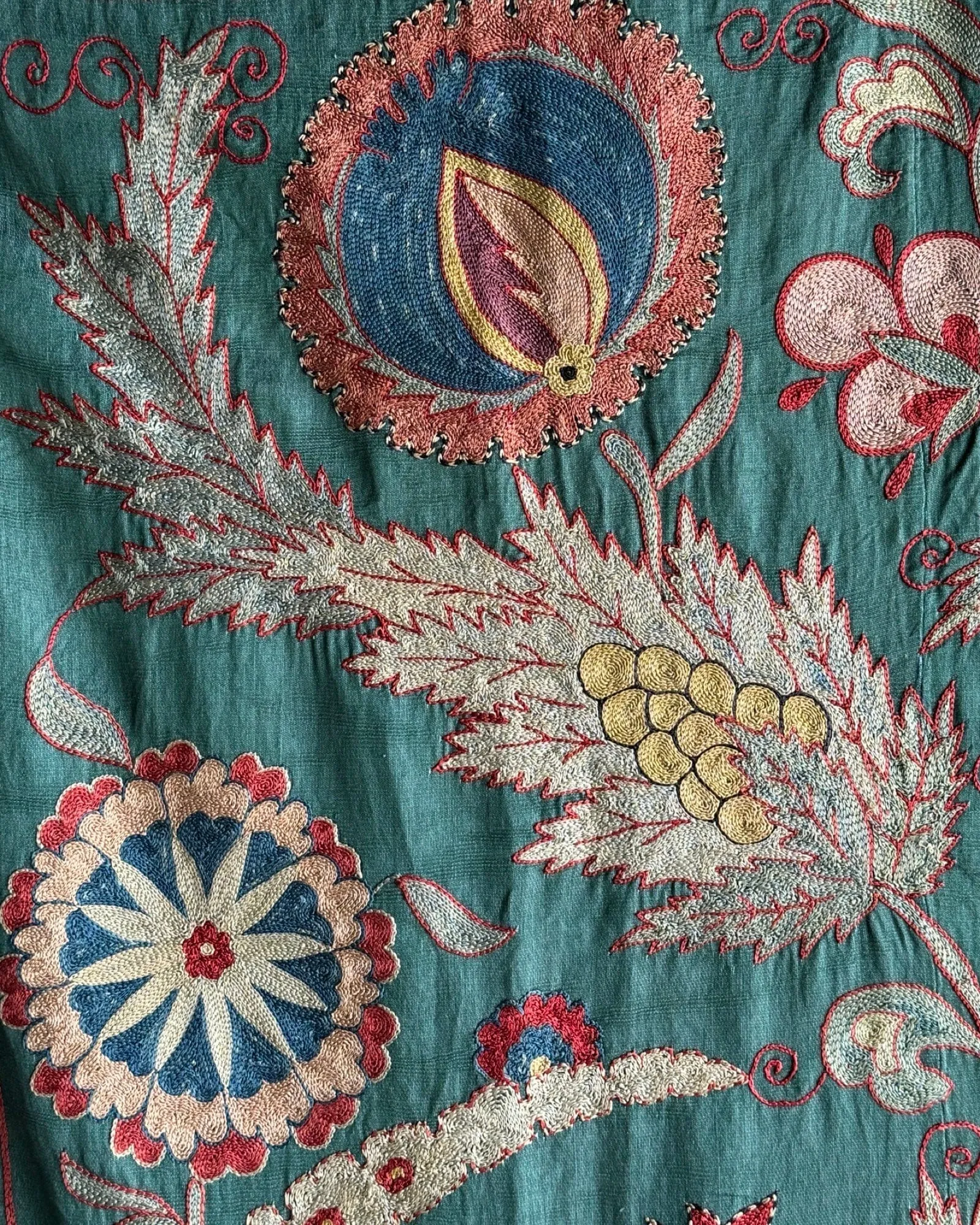 Hand Stitched Suzani (CSSU082624 | 63 x 86")