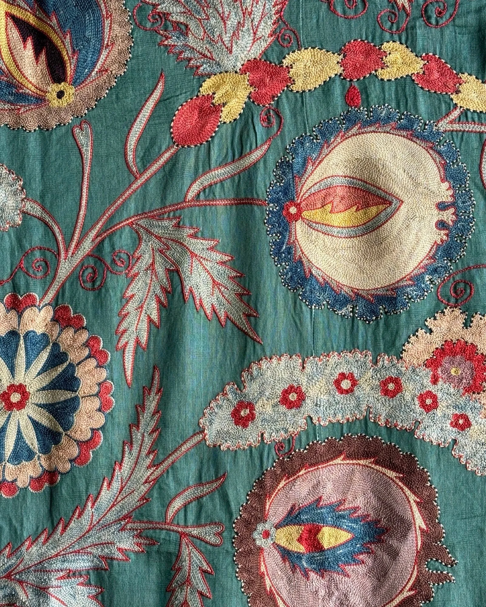 Hand Stitched Suzani (CSSU082624 | 63 x 86")