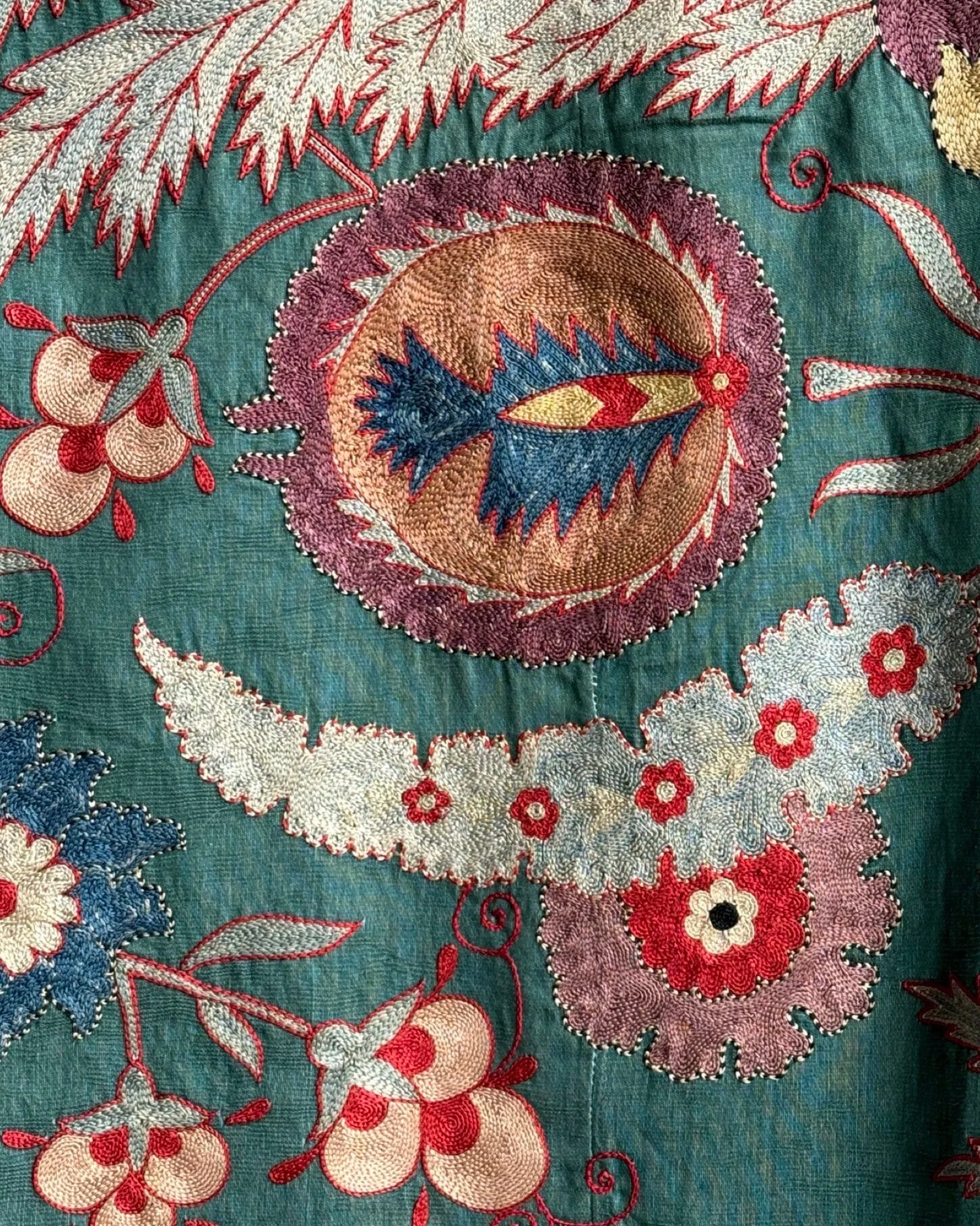 Hand Stitched Suzani (CSSU082624 | 63 x 86")
